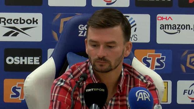Michal Gasparik: Çok gururluyum, çocuklar iyi bir maç oynadılar