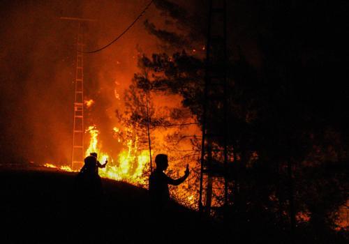 Alanya'da orman yangını (5)
