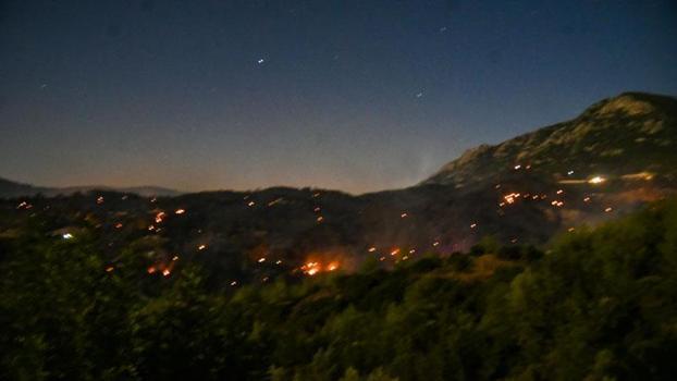 Antalya'da Kumluca, Kaş ve Manavgat orman yangınları kontrol altında
