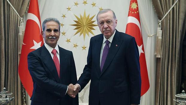 Cumhurbaşkanı Erdoğan, Irak Yüksek Yargı Konseyi Başkanı Zeydan’ı kabul etti