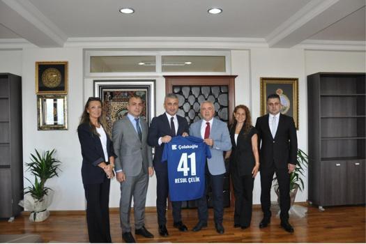 Çolakoğlu Metalurji Spor Kulübü’nden Dilovası’nda spor kültürü için iş birliği ziyaretleri