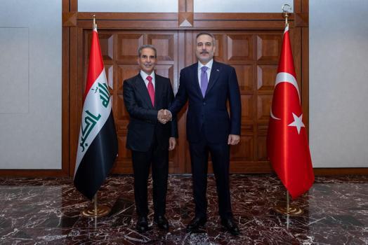 Bakan Fidan, Irak Yüksek Yargı Konseyi Başkanı Zeydan ile görüştü