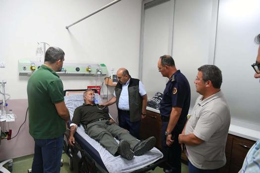 Balıkesir Gömeç'teki yangın 2'nci gününde (2)