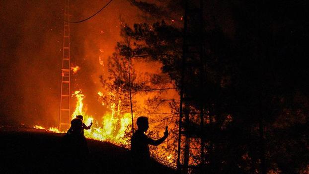 Antalya'da 3 günde 8 ilçede 34 yangın çıktı