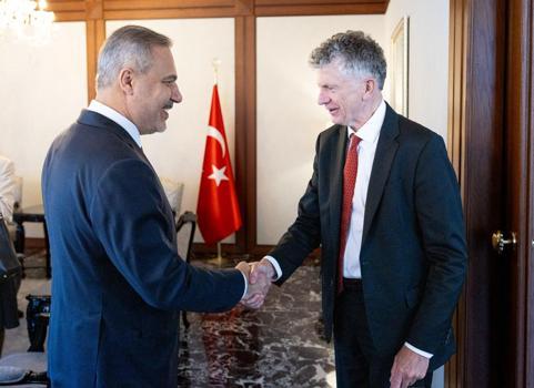 Bakan Fidan, Birleşik Krallık Ulusal Güvenlik Danışmanını kabul etti