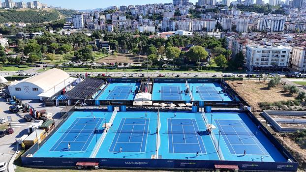 Dünya tenisinin nabzı Samsun’da atıyor