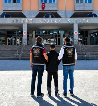 Edirne'de 43 yıl hapisle aranan hükümlü yakalandı
