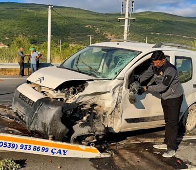 Afyonkarahisar'da kaza: 1 ölü, 5 yaralı