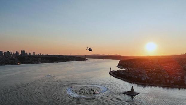 İstanbul Emniyet'inden kara, hava ve denizde yürütülen görevler için özel klip