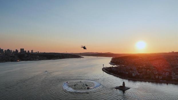 İstanbul Emniyet'inden kara, hava ve denizde yürütülen görevler için özel klip