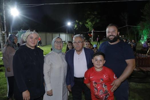 Başkan Büyükkılıç, Sarımsaklı Mesire Alanı’nda vatandaşlarla buluştu