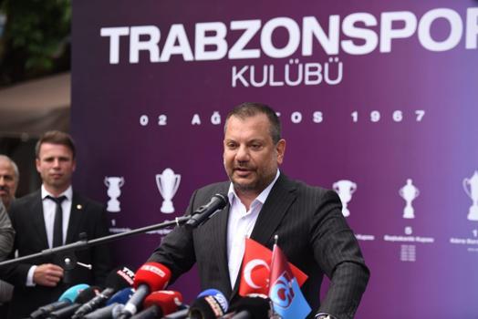 Ertuğrul Doğan: Trabzonspor’un geçmişi bizim pusulamızdır