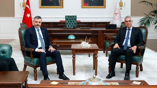 Bakanlar Memişoğlu ve Çiftçi bir araya geldi