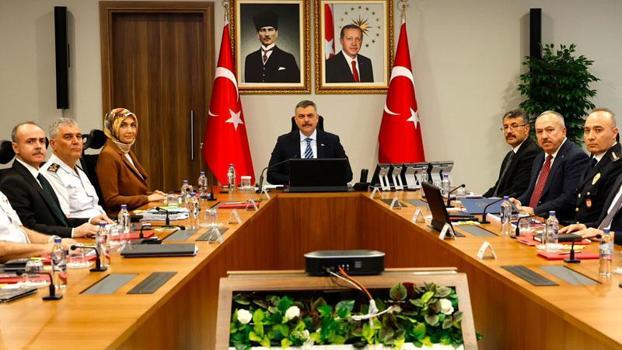 Bakan Çiftçi, 'Kaçakçılık ve Organize Suçlarla Mücadele Toplantısı'na katıldı