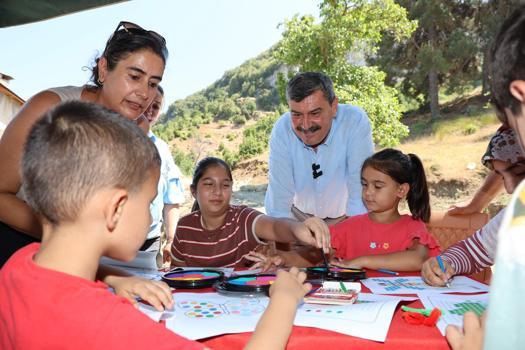 Çocukların neşesi, Toroslar’ı sardı