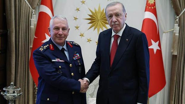 Cumhurbaşkanı Erdoğan, Orgeneral Kadıoğlu'nu kabul etti