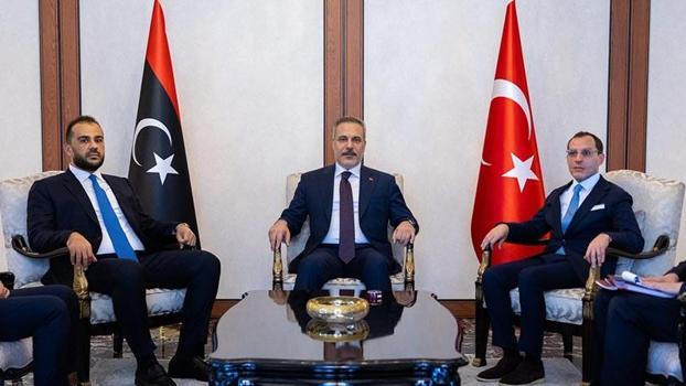 Bakan Fidan, Libya Savunma Bakan Vekili Zubi ile görüştü