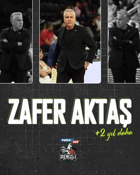 Yukatel Denizli Basket’te ilk imza Zafer Aktaş’a