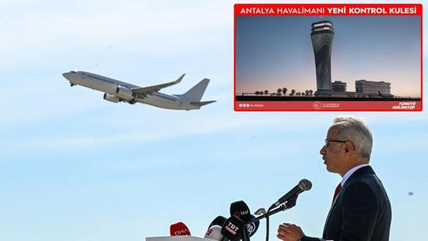 Antalya Havalimanı'na yeni kule