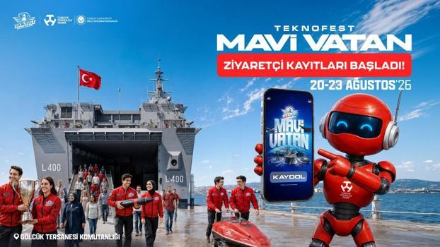 TEKNOFEST Mavi Vatan için ziyaretçi kayıtları başladı