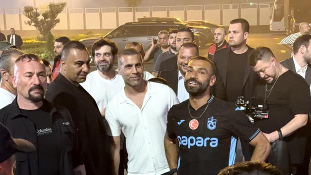 Trabzon’da Salah’a coşkulu karşılama / Ek Fotoğraflar