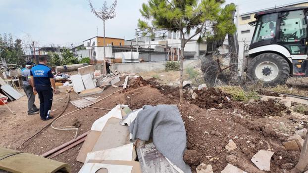 İşgal edilen kamu arazisi temizlendi