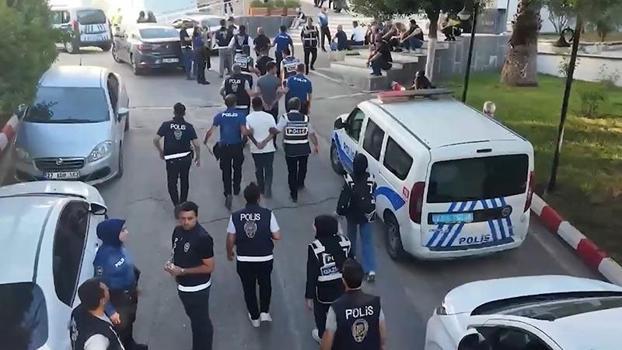 71 ilde uyuşturucu operasyonu: 844 tutuklama