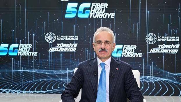 Bakan Uraloğlu: 5G abone sayısı 4 ayda 44,5 milyona ulaştı