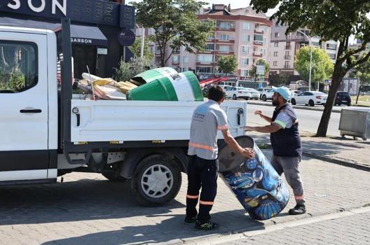 Nilüfer’de kaldırımlar işgalden temizlendi