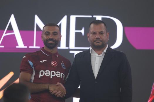 Trabzonspor'da Salah’a büyük imza töreni