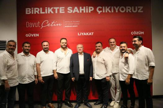 ATSO başkan adayı Davut Çetin seçim ofisini açtı