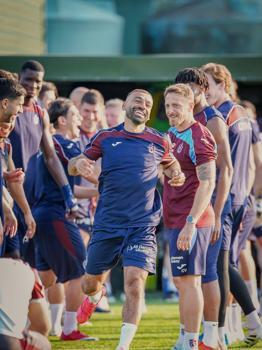 Salah, Trabzonspor’la ilk antrenmanına çıktı