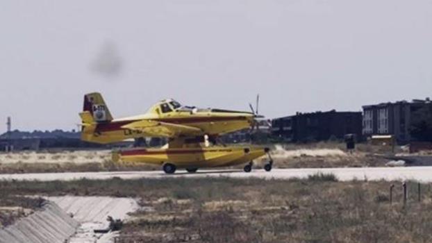 İspanya ve Fransa'daki orman yangınlarında görev yapan 4 uçak Türkiye'ye döndü