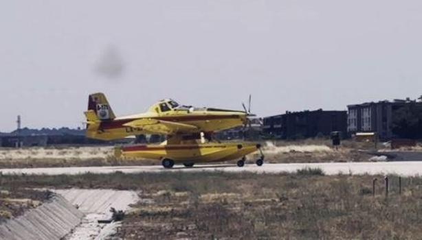 İspanya ve Fransa'daki orman yangınlarında görev yapan 4 uçak Türkiye'ye döndü