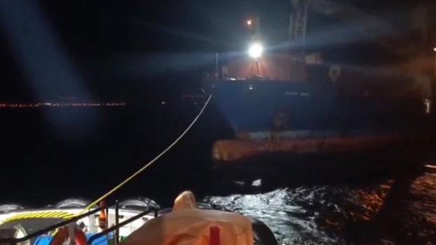 Çanakkale Boğazı’nda gemi arızası