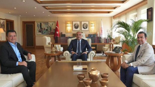 Bakan Ersoy, Acun Ilıcalı'yı kabul etti