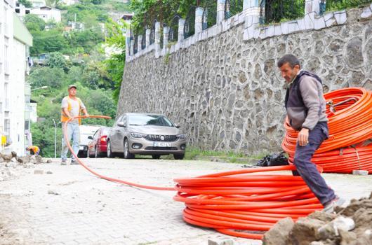 Canik'te 20 bin hane fiber internete kavuşuyor