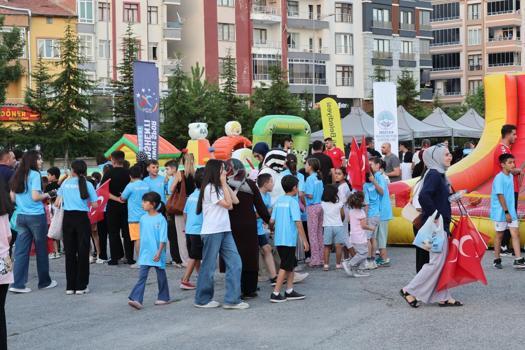 Spor A.Ş., Develi'deki festivalde çocuklara keyifli anlar yaşattı