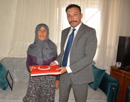 Başsavcıdan şehit annesine ziyaret