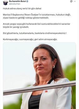 Yeni Parti Manisa İl Başkanı Özalper, tutuklandı