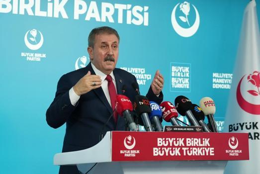 Destici: Çerçeve yasa teklifinin mevcut haliyle kabulünü doğru bulmuyoruz