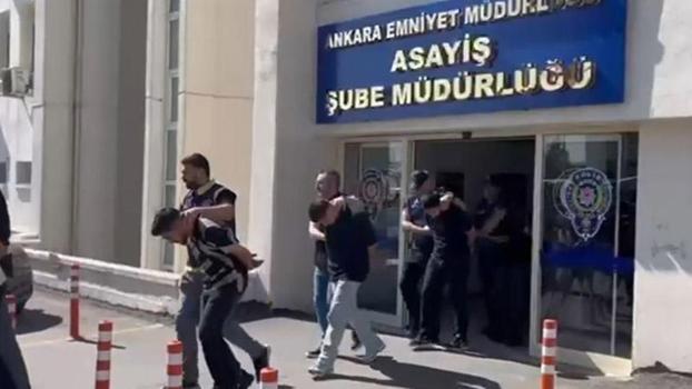 Ankara'da trafikte araçlarıyla drift atan 11 şüpheli gözaltına alındı