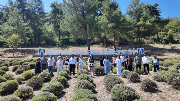 Bodrum'da Gençlik ve Tarım Kampı'nın 3. dönemi tamamlandı