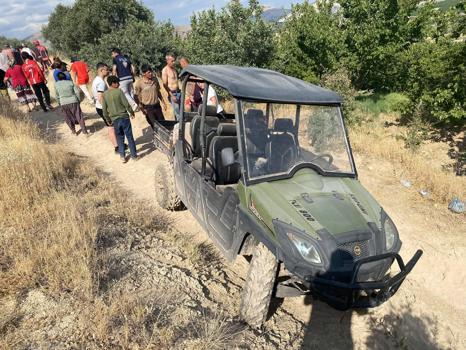 Malatya'da devrilen ATV'nin sürücüsü öldü