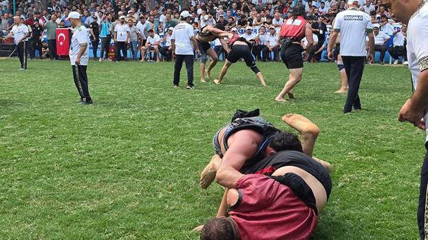 Aba güreşleri Türk dünyasını Hatay'da buluşturdu