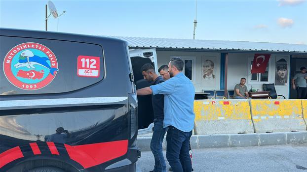 Kundaklama şüphelisi korsan taksiyle kaçarken yakalandı