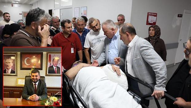 Arı kovanlarının bakımını yaparken iskeleden düşen belediye başkanı yaralandı