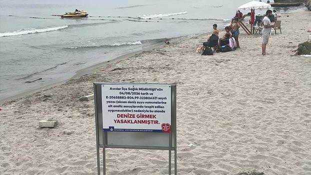 Avcılar’daki Ambarlı sahilinde denize girmek yasaklandı