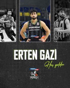 Denizli Basket'te Erten Gazi tamam