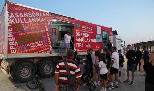 Tekirdağ'da Mürefte depreminin yıldönümünde deprem eğitimi